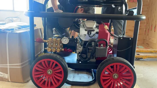6.5HP High Pressure Washer for Effective Drain Cleaning